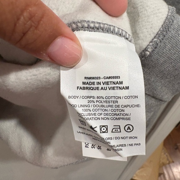 Nike Ohio State Club Fleece Pullover Hoodie Size Small Dark Heather Gray NWT - Picture 9 of 9